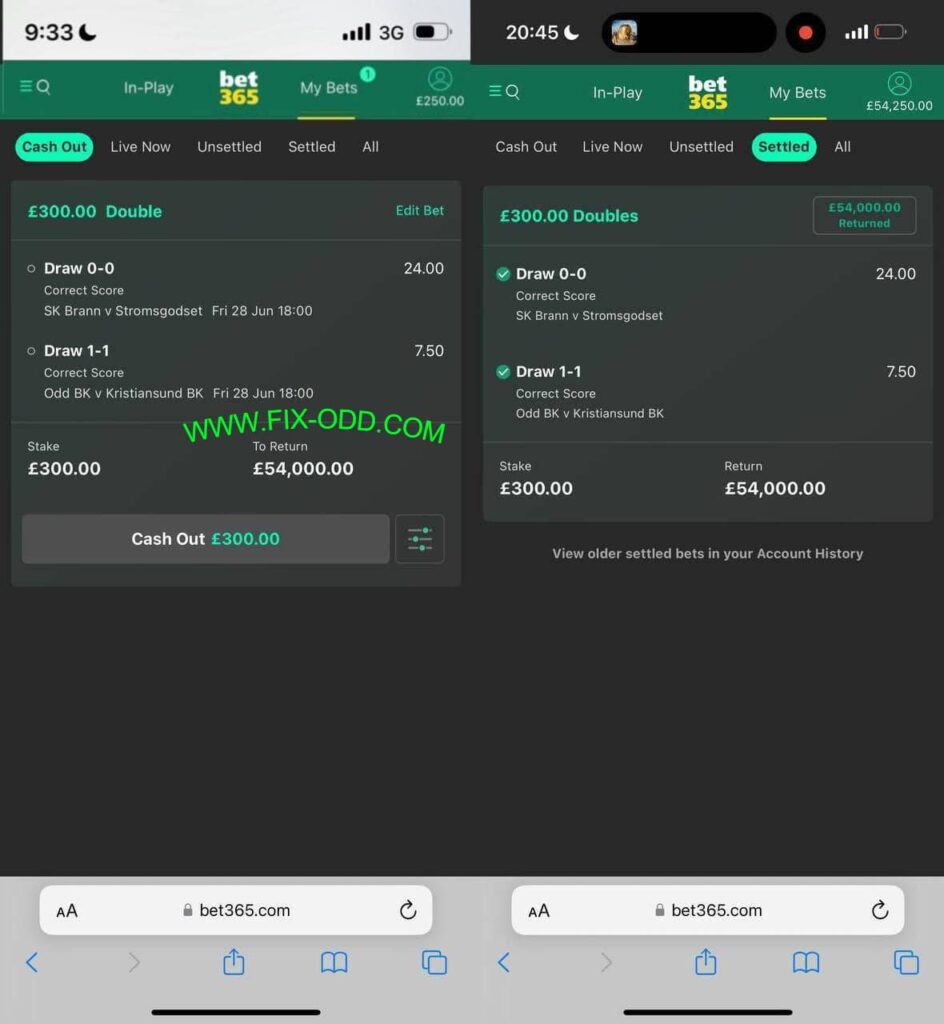 BET FIXED ODDS MATCHES TIPS 1X2