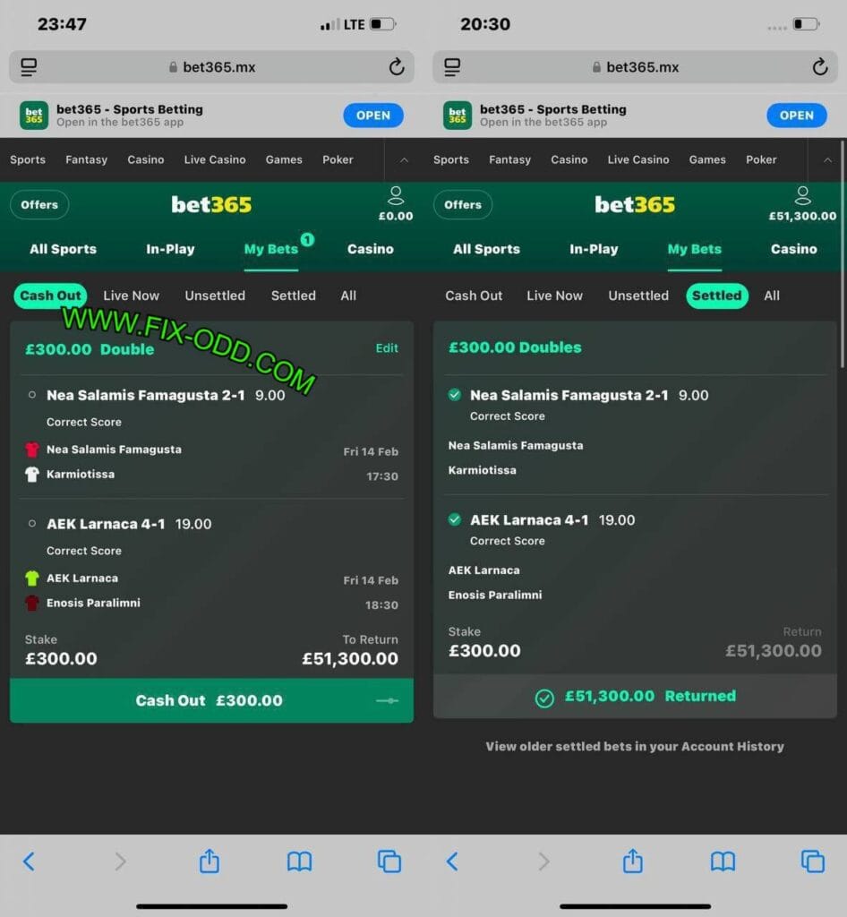 BET ODD FIXED BETTING TIPS