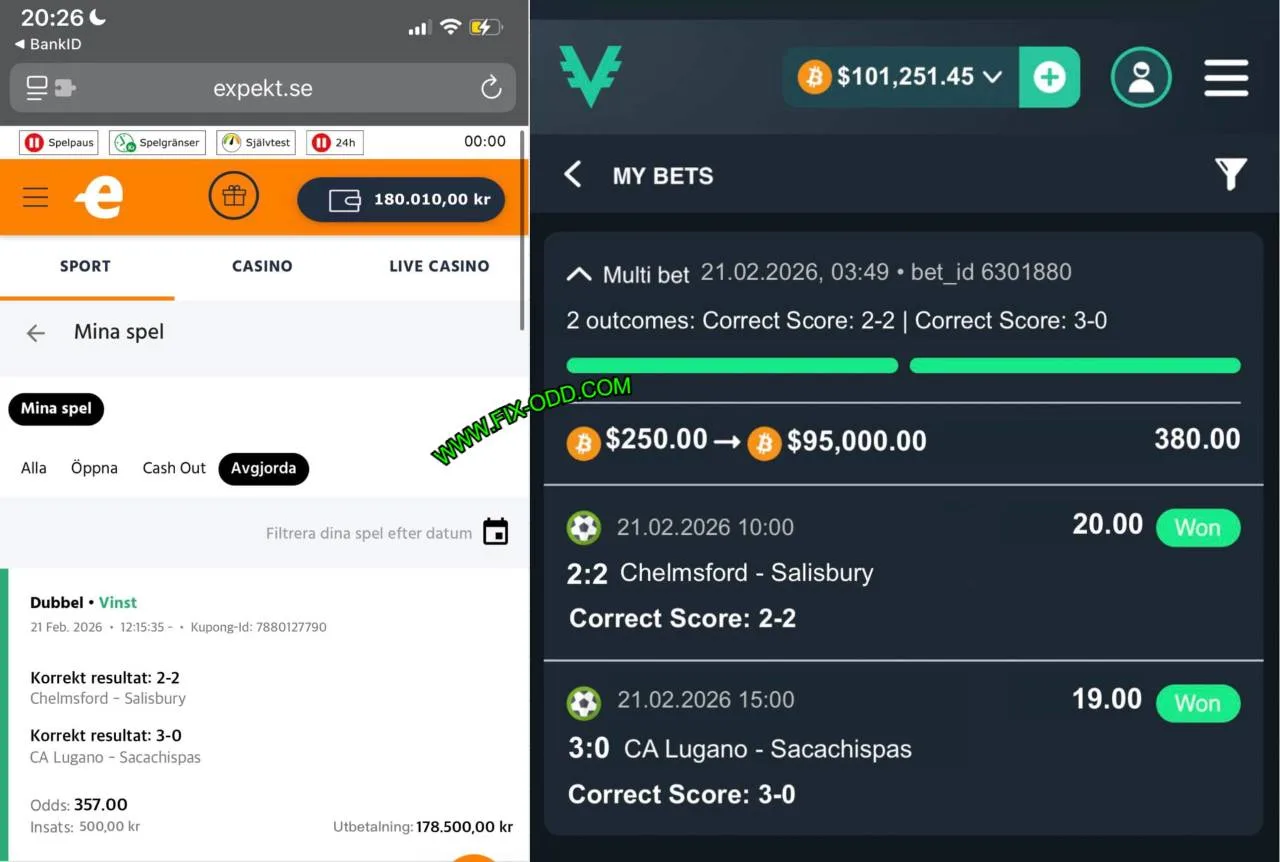 EXPEKT SURE FIXED BETTING TIPS