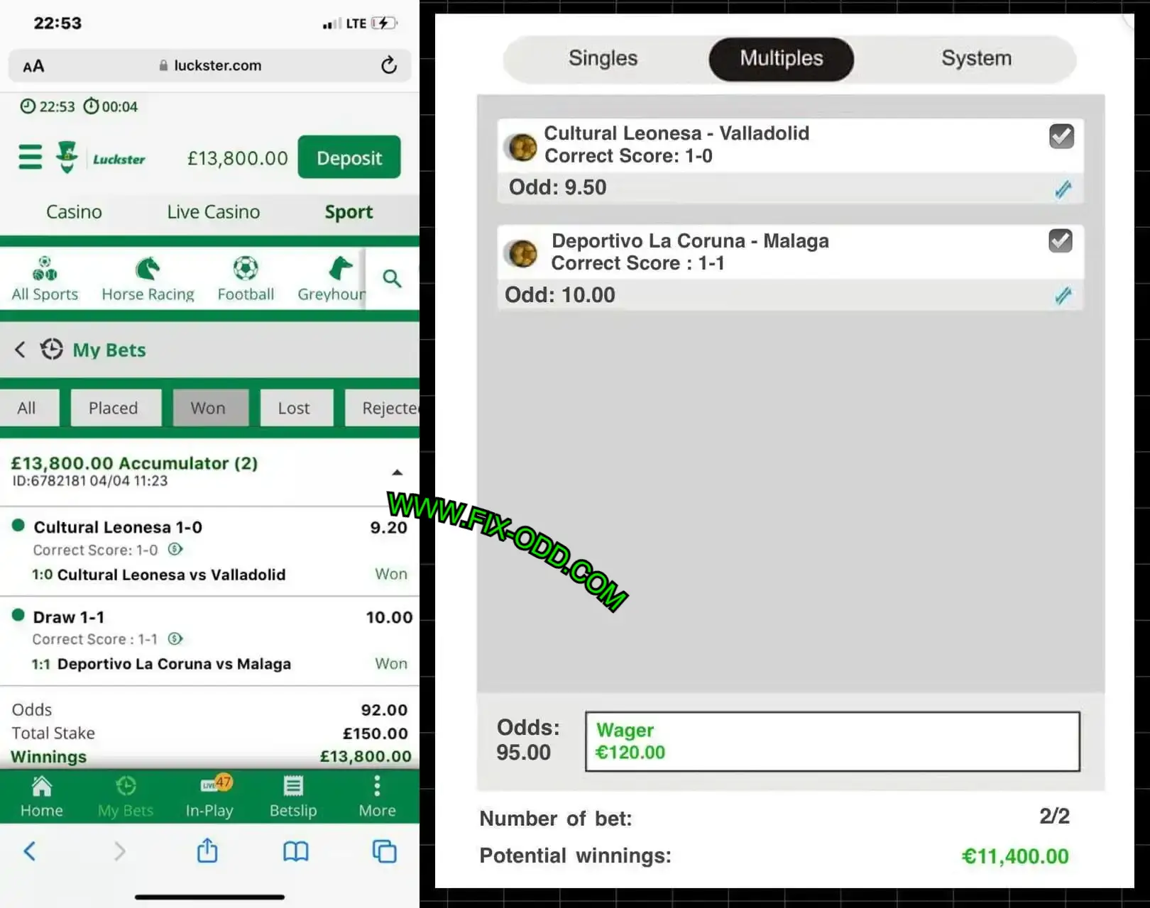 LUCKSTER SPORTS FIXED BETTING TIPS LUCKSTER SPORTS FIXED BETTING TIPS