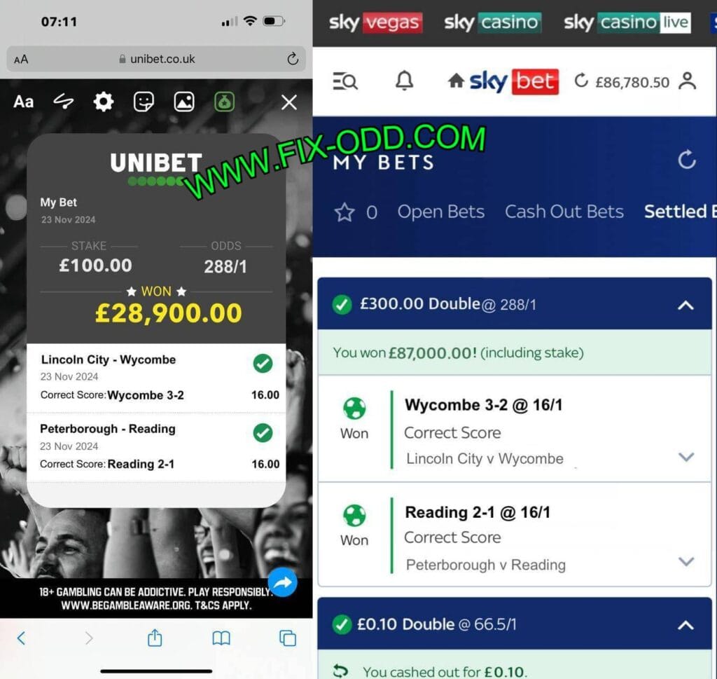 UNIBET HILL FIXED MATCHES TIPS